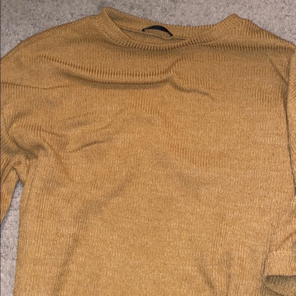 Ribbed Boxy Crop Top
